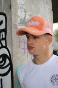 Fuzzy Trucker Light Coral Orange ,,dream bigger”