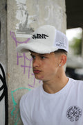 Fuzzy Trucker White ,,faith over fear”