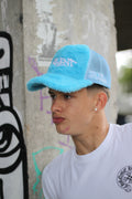 Fuzzy Trucker Baby Blue ,,feel the difference”
