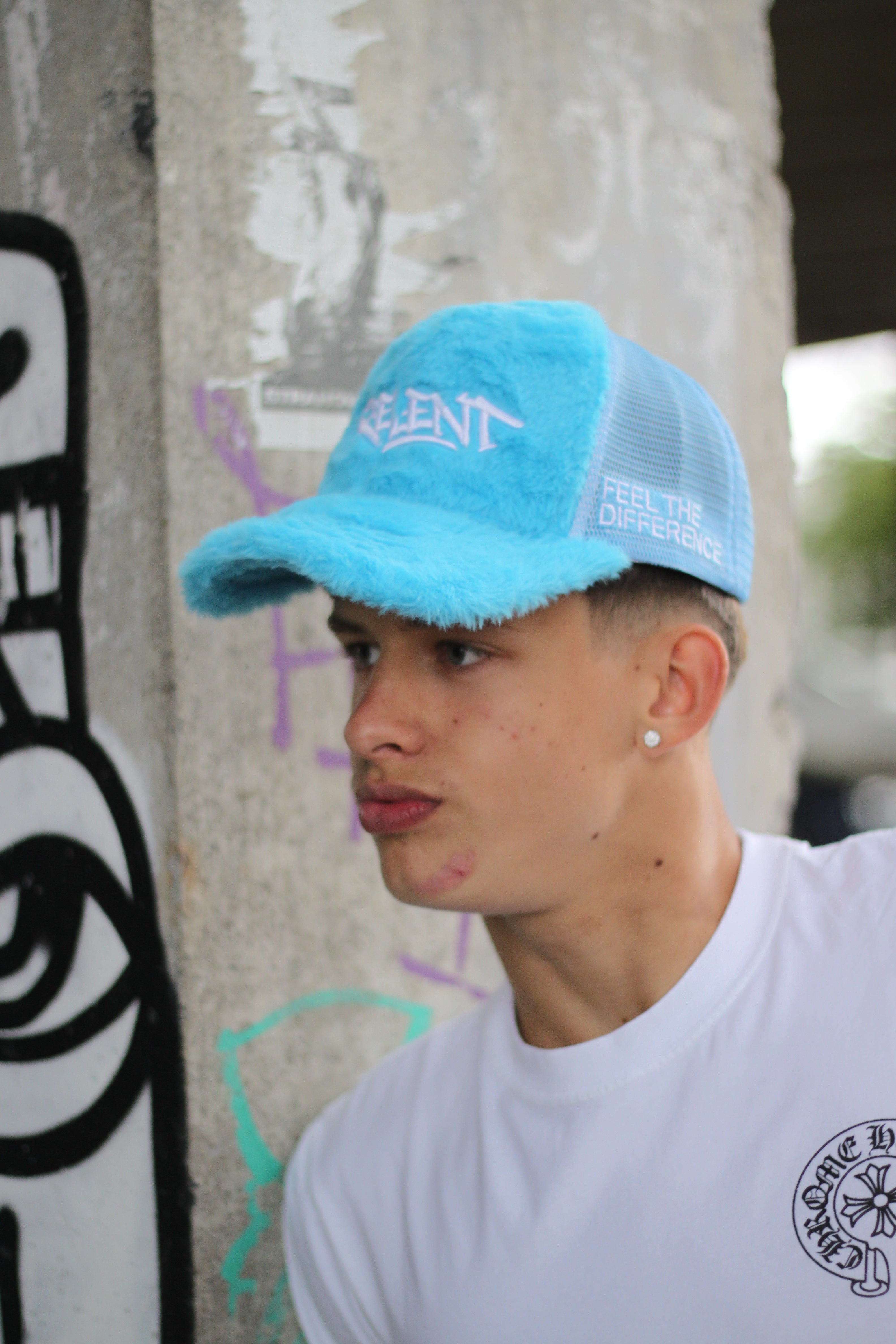 Fuzzy Trucker Baby Blue ,,feel the difference”